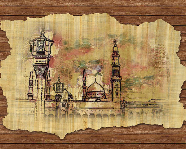 Masjid Drawing Beautiful Image