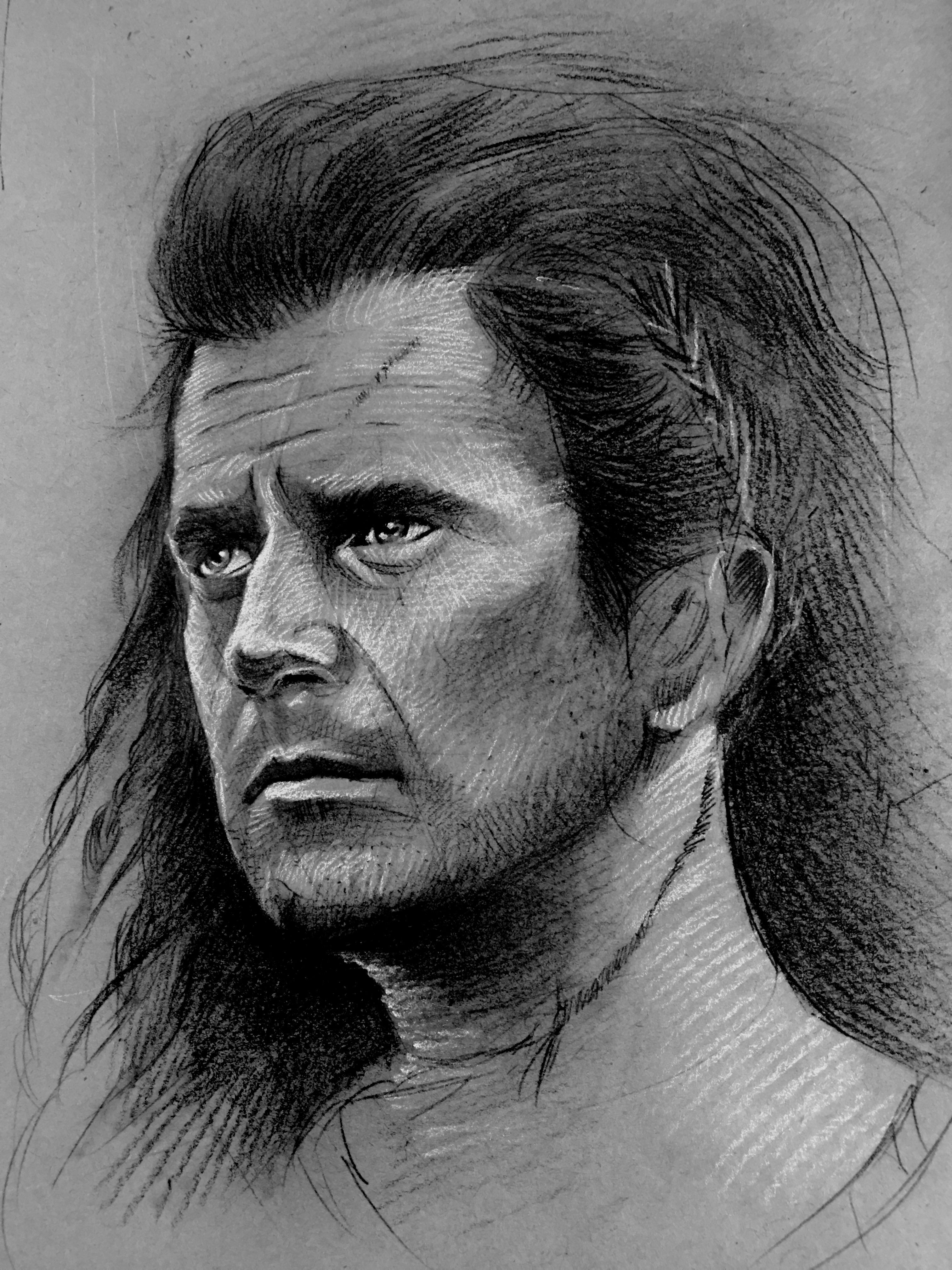 Mel Gibson Best Drawing