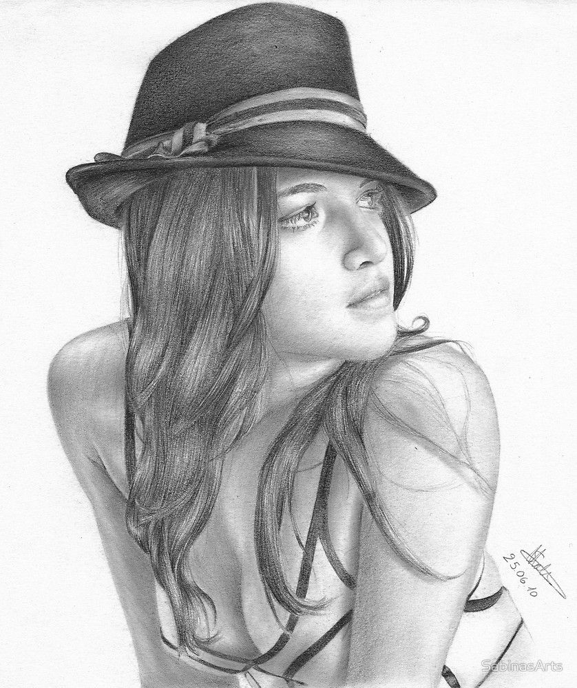Michelle Rodriguez Drawing Beautiful Image