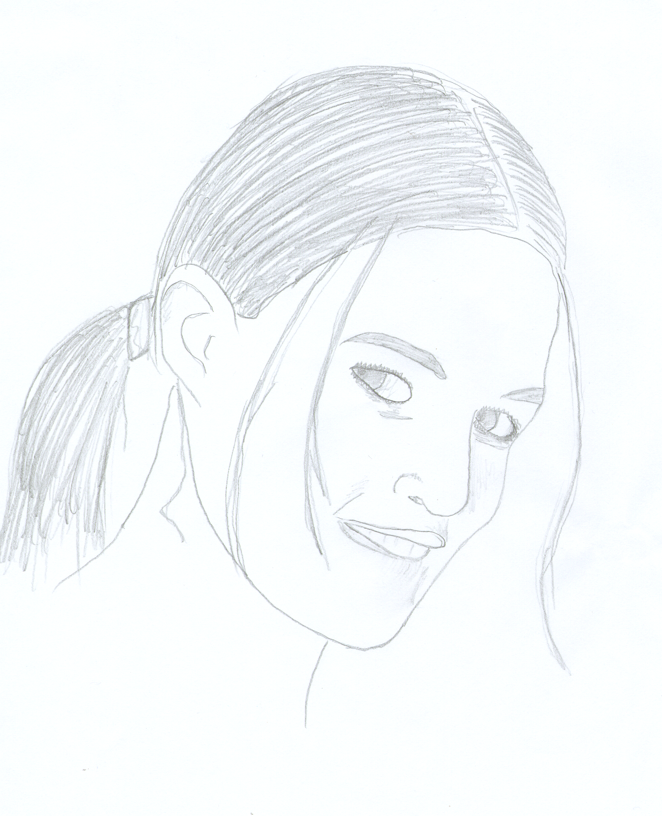 Michelle Rodriguez Drawing