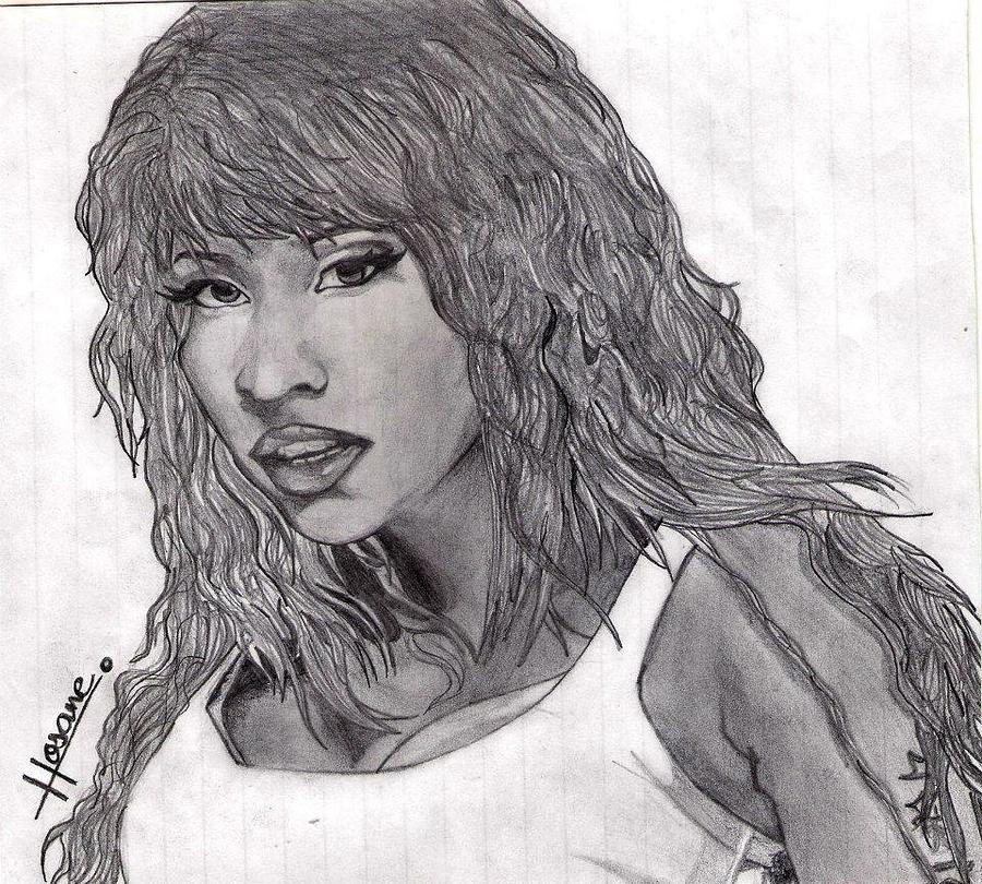 Nicki Minaj Drawing Amazing