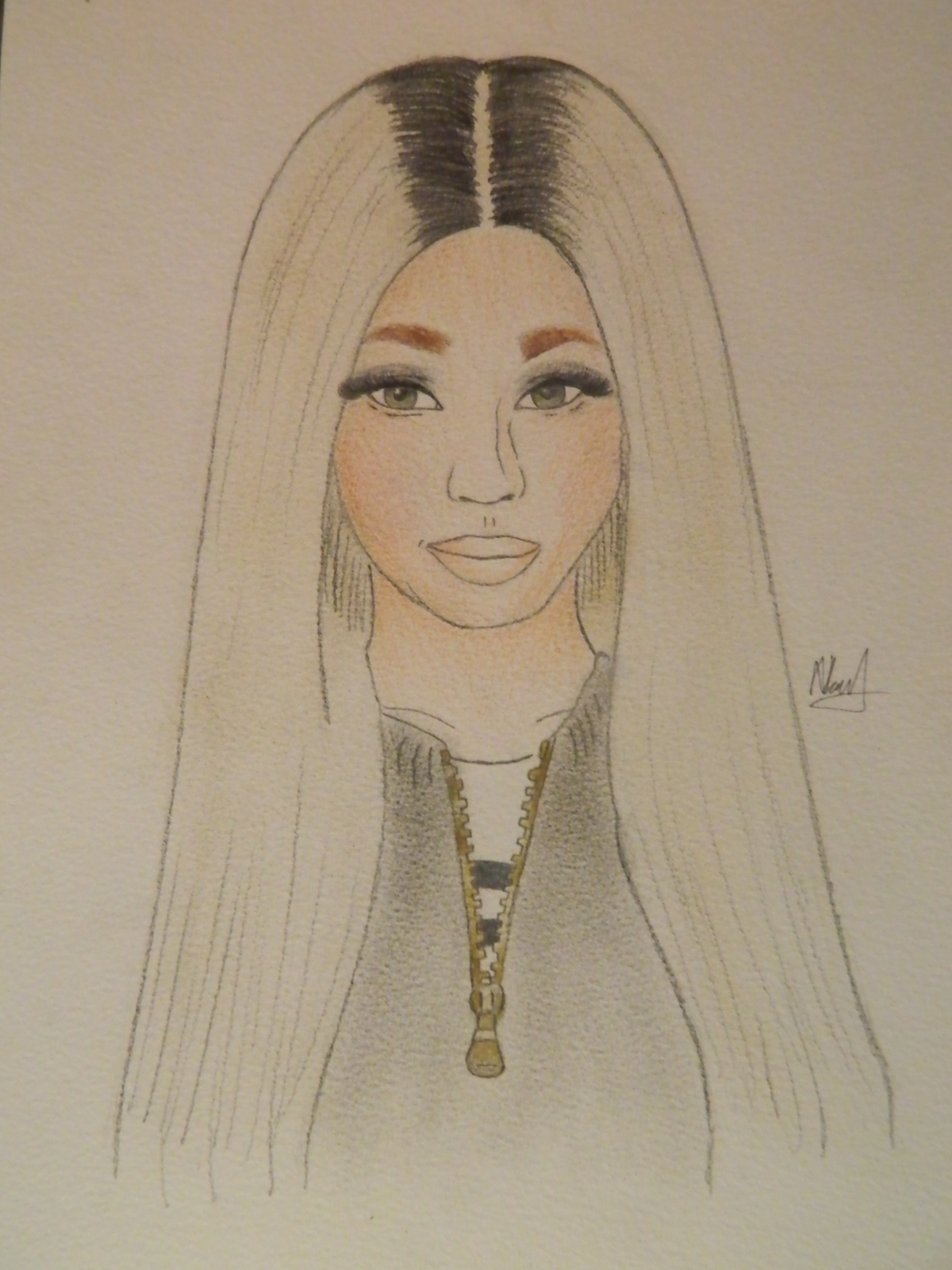 Nicki Minaj Drawing Beautiful Image