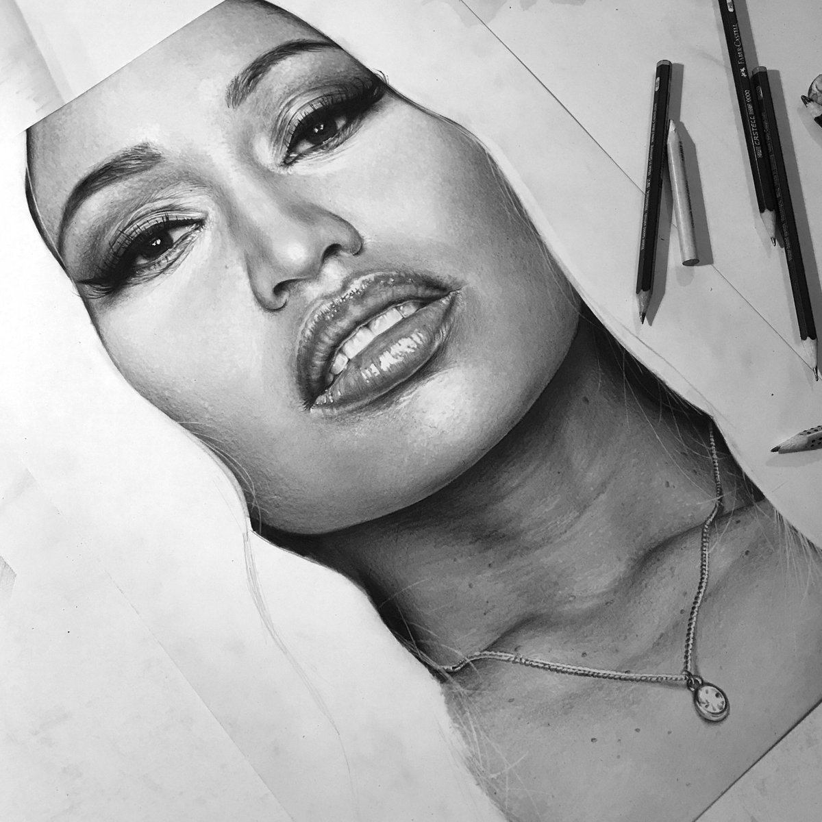 Nicki Minaj Drawing High-Quality