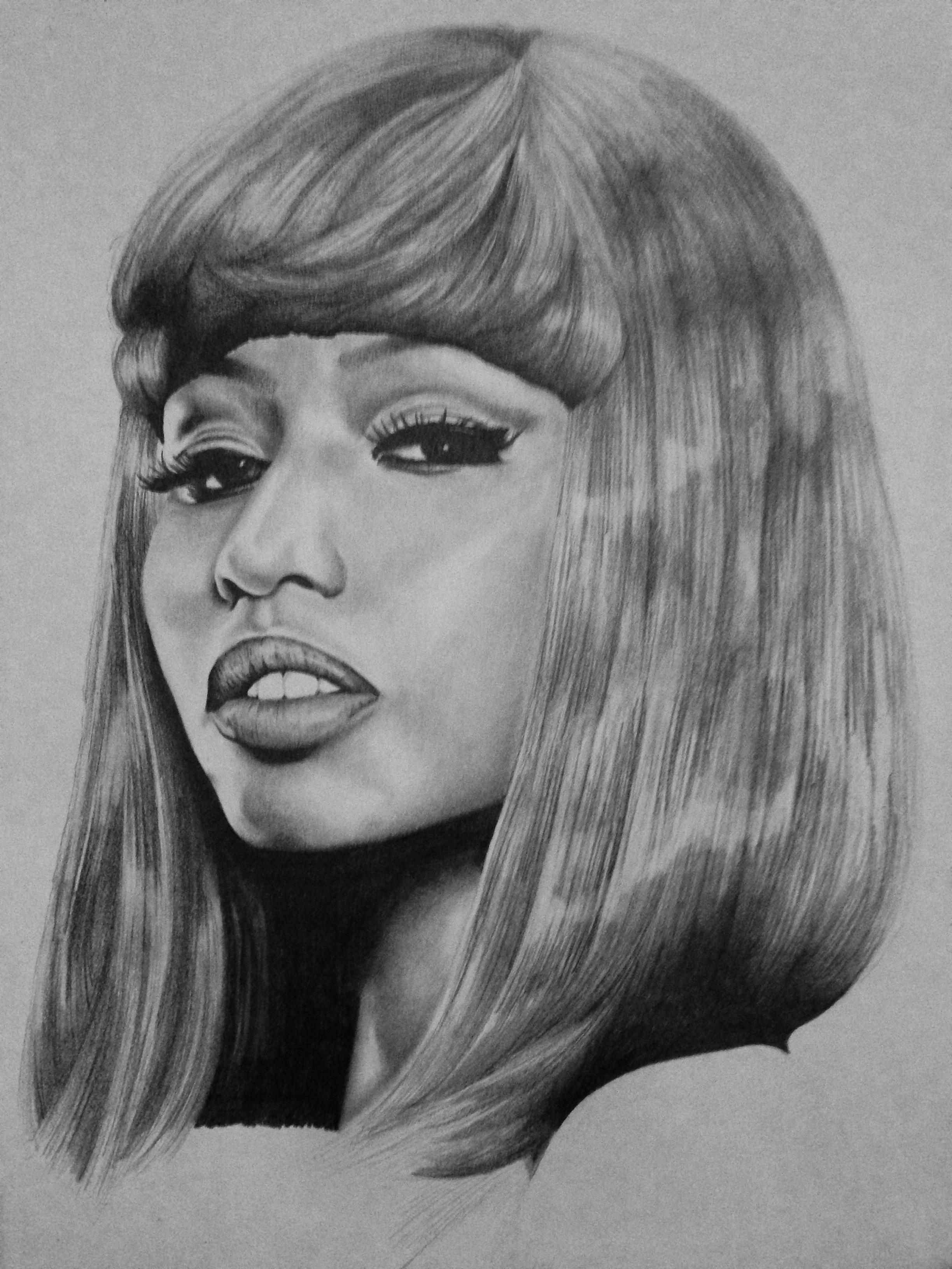 Nicki Minaj Drawing Pictures