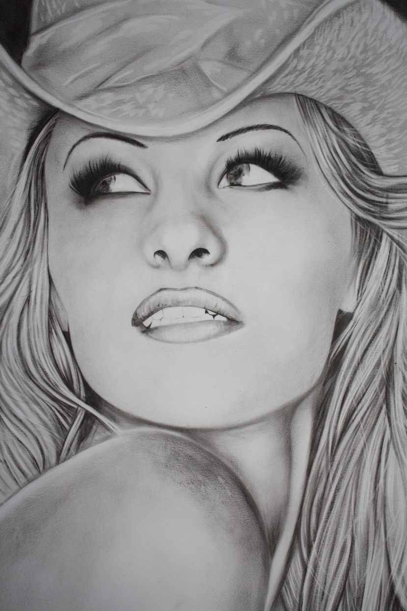 Pamela Anderson Art Drawing