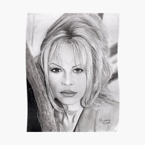 Pamela Anderson Drawing Photo