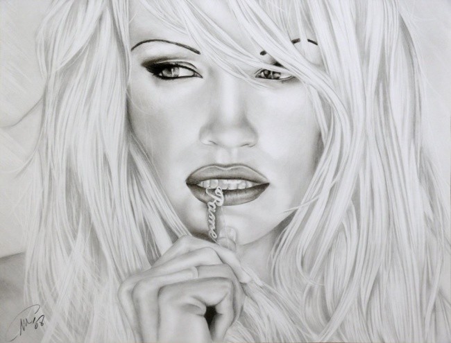 Pamela Anderson Drawing Pics
