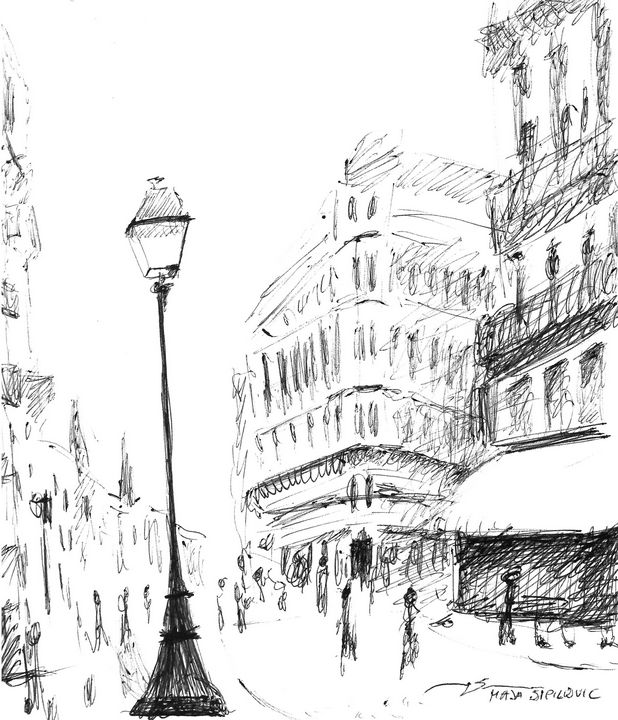 Paris Drawing Amazing