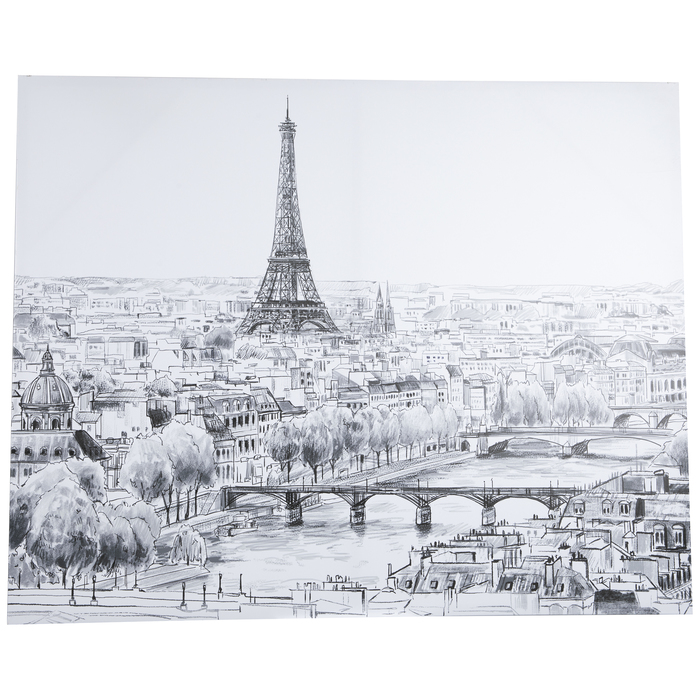 August Grove® Paris Sketch 1 On Canvas Drawing Print | Wayfair