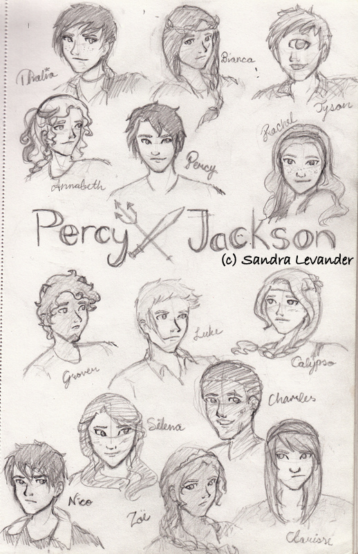 Percy Jackson Best Drawing