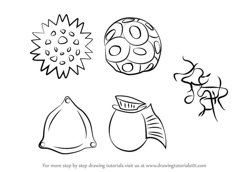 Plankton Drawing Image