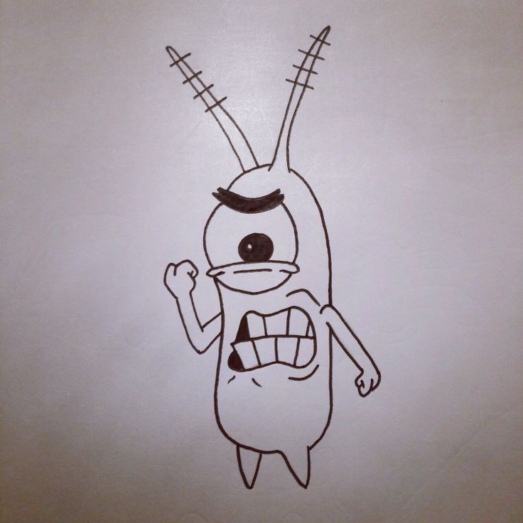 Plankton Drawing Photo