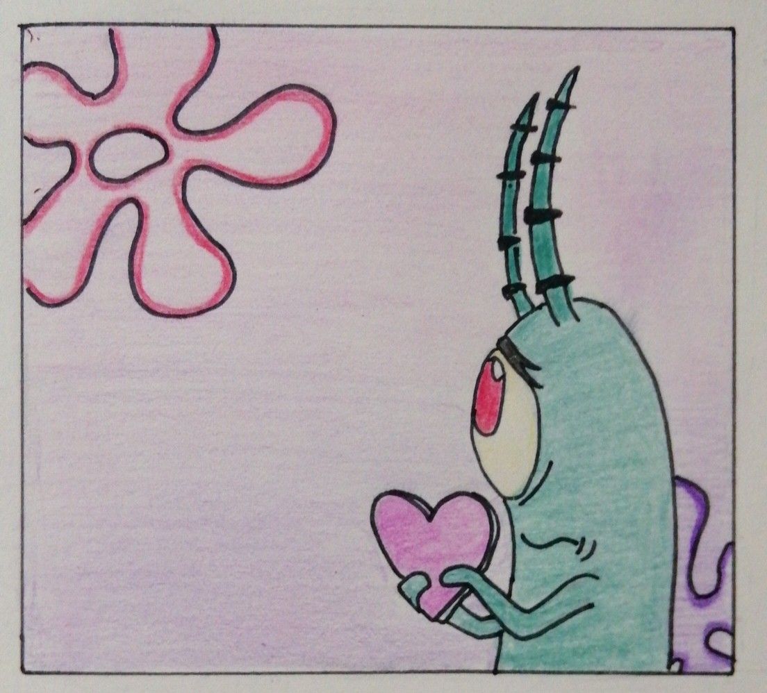 Plankton Drawing Pic