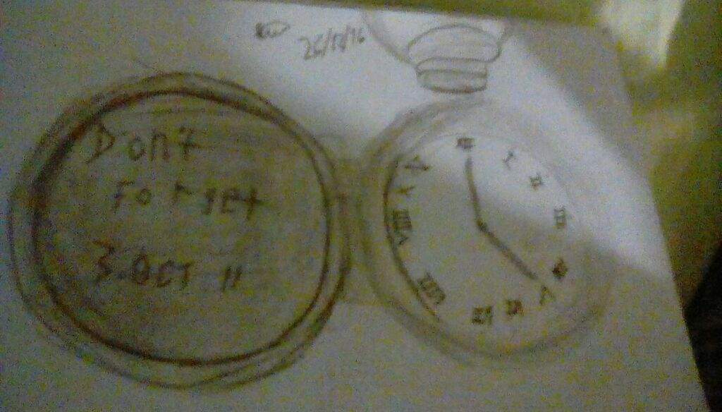 Pocket Watch Drawing High-Quality