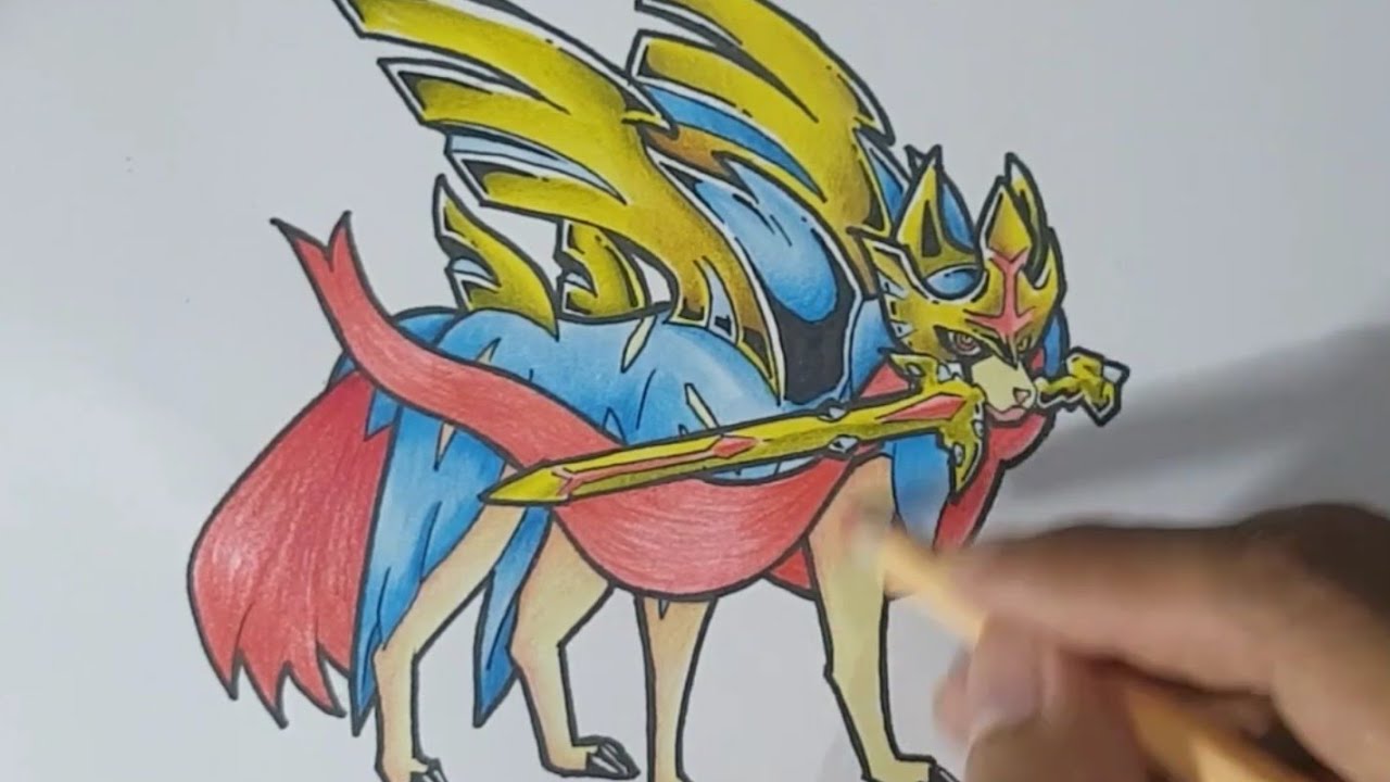 Pokemon Sword And Shield Drawing Sketch