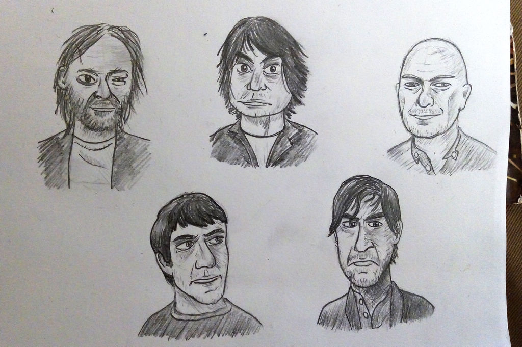 Radiohead Drawing Images
