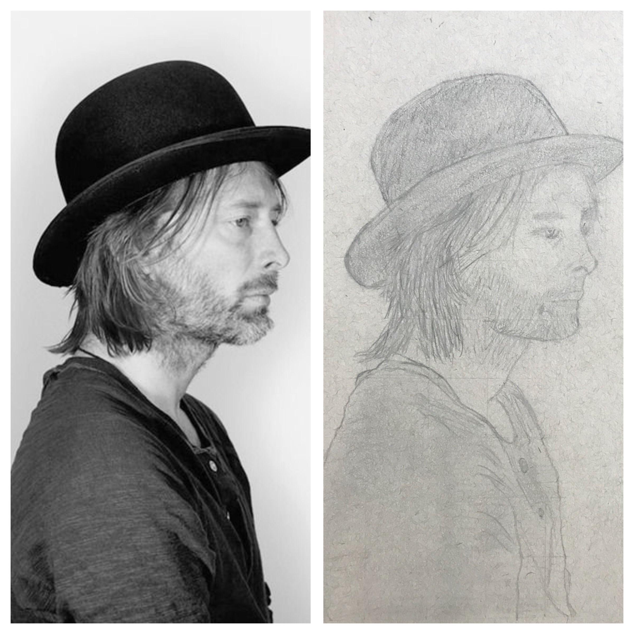 Radiohead Drawing Photo