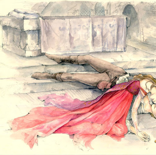 Romeo And Juliet Drawing Sketch