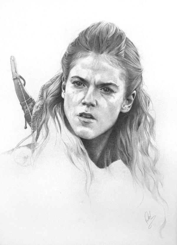 Rose Leslie Drawing Picture