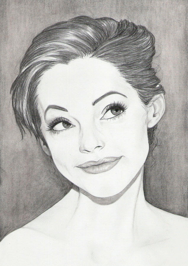 Rose Mcgowan Drawing Beautiful Image