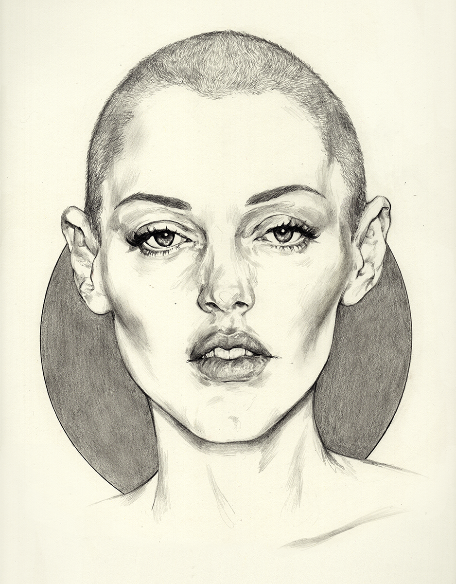 Rose Mcgowan Drawing