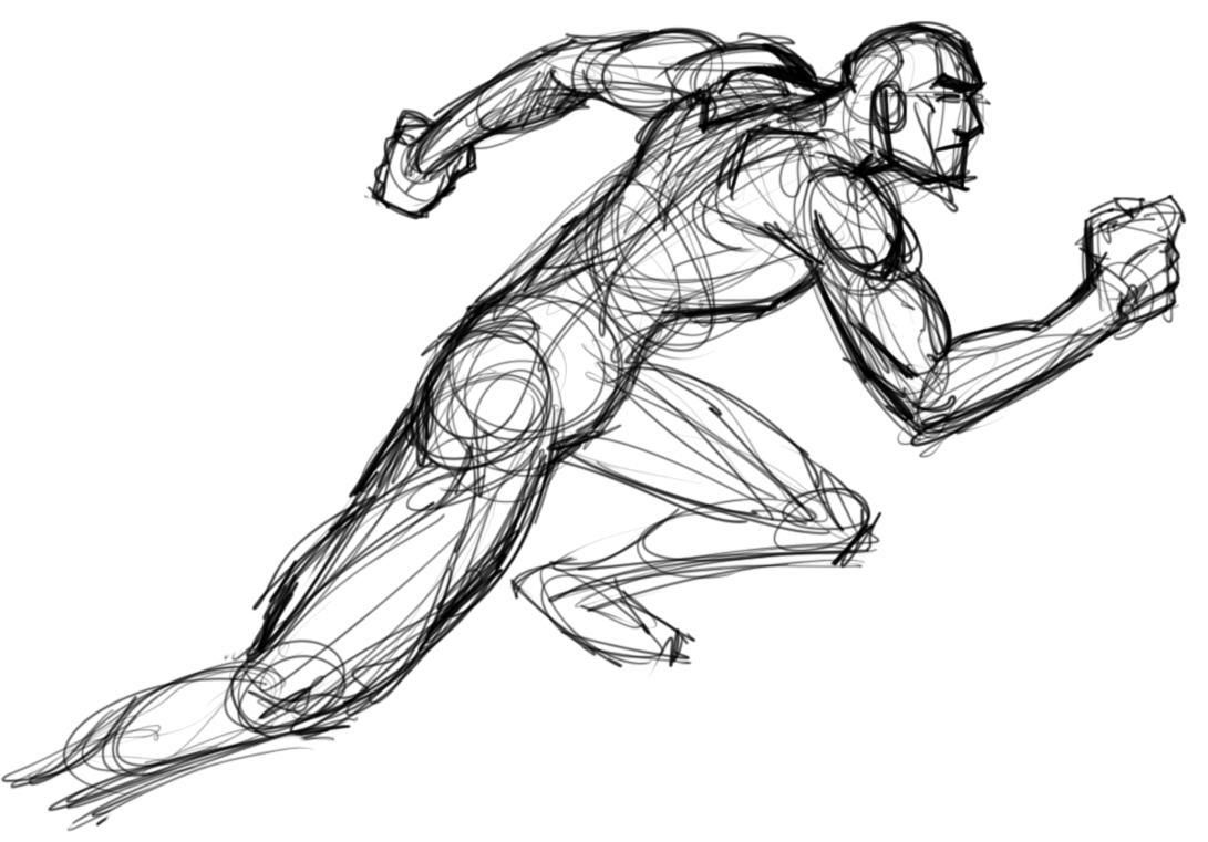 How to Draw a Person Running  Really Easy Drawing Tutorial  Person running  Easy drawings Drawing tutorial easy