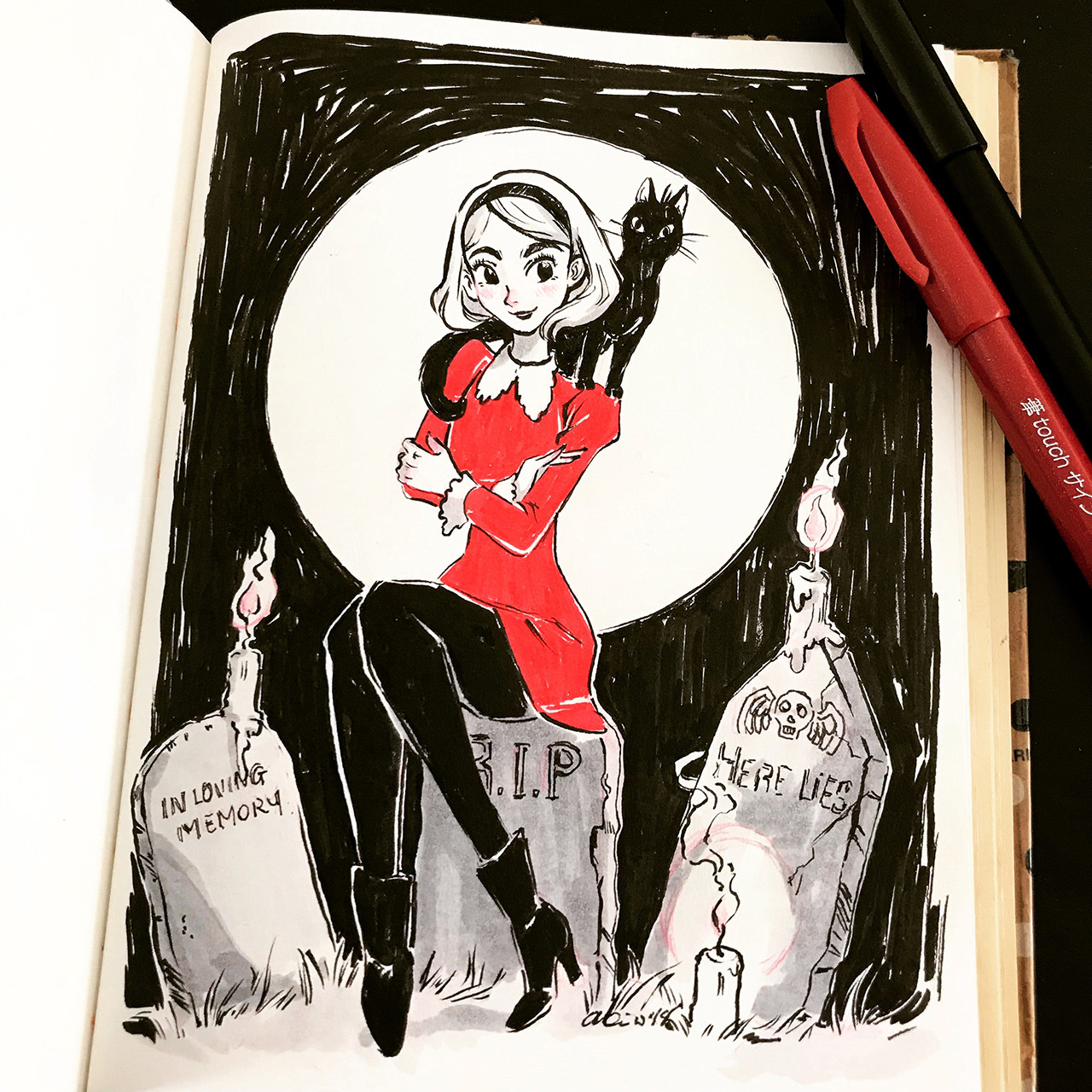 Sabrina Drawing High-Quality