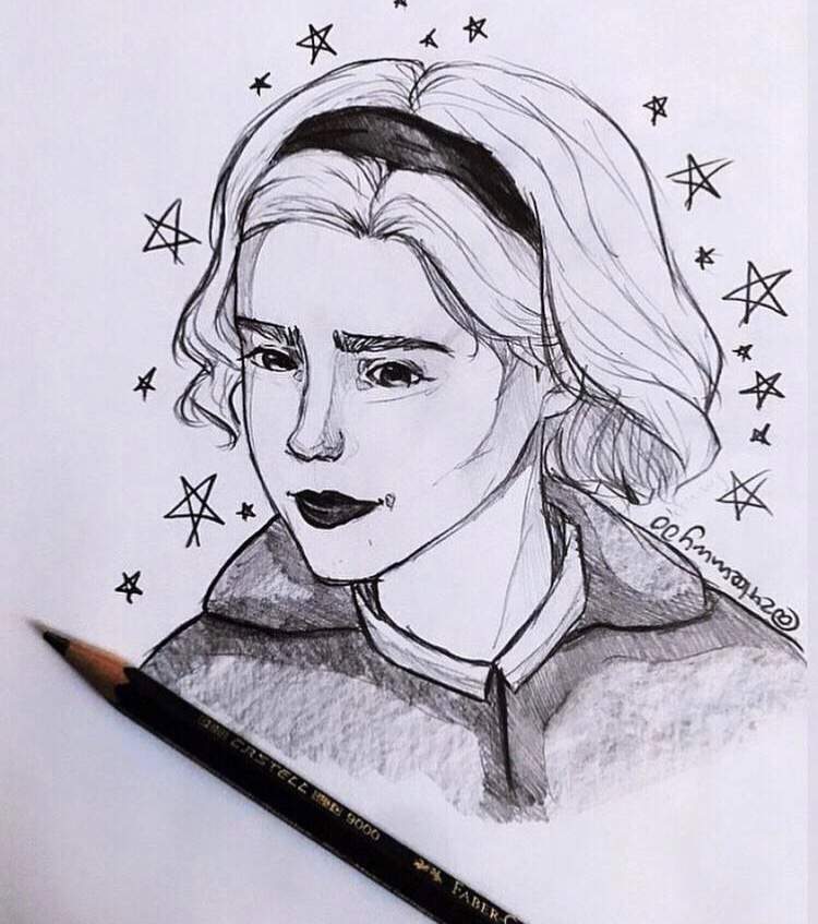 Sabrina Drawing Picture