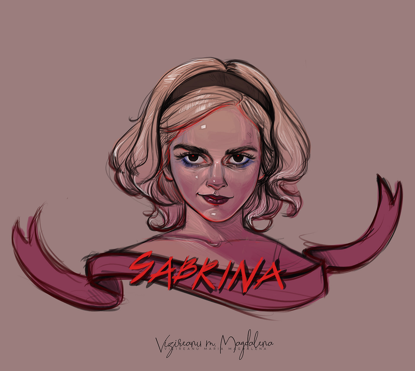 Sabrina Drawing Realistic