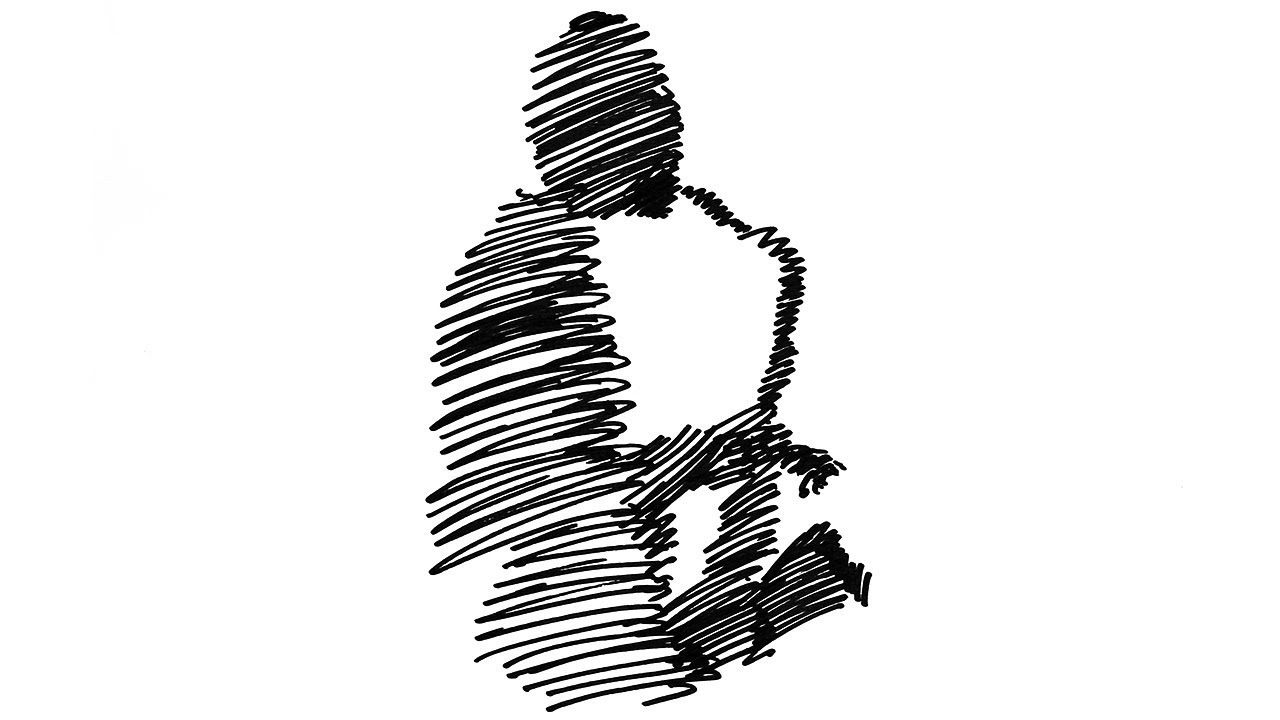 Saxophone Drawing Image