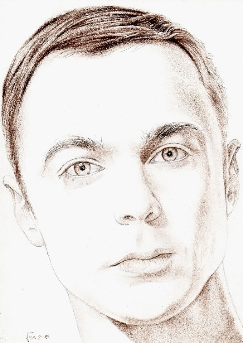 Sheldon Cooper Drawing Best
