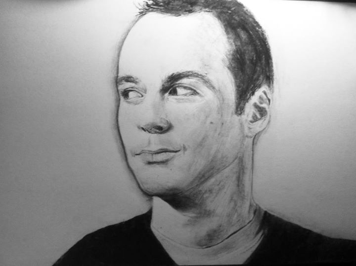 Sheldon Cooper Drawing Sketch
