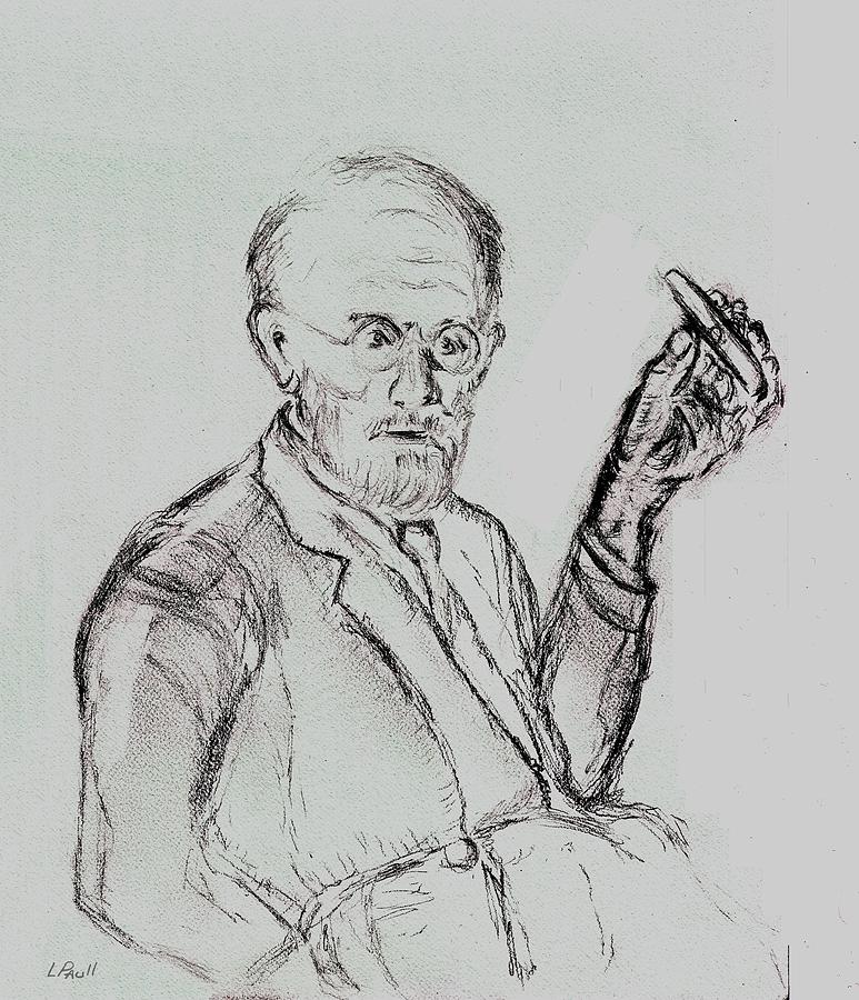 Sigmund Freud Drawing Amazing