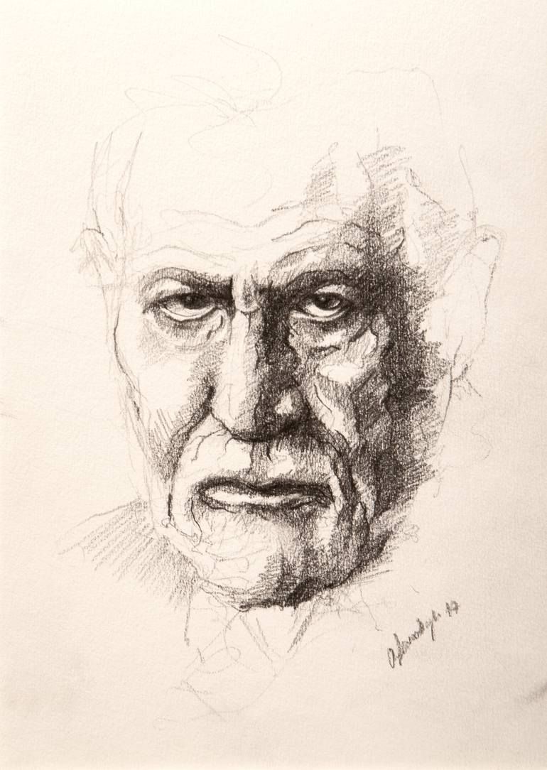 Sigmund Freud Drawing Image