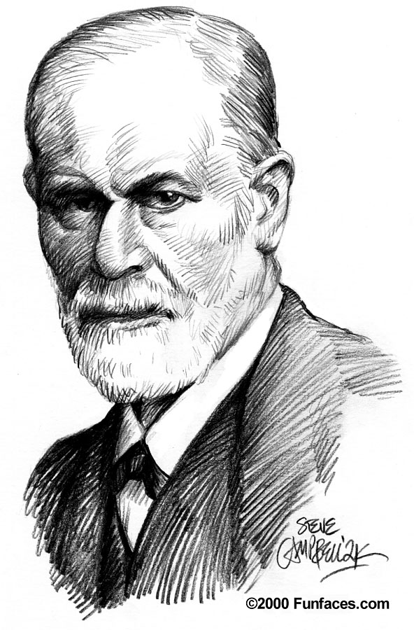 Sigmund Freud Drawing Pics