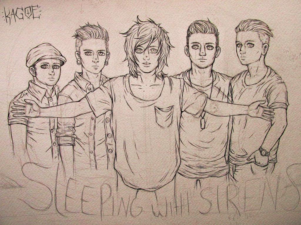 Sleeping With Sirens Drawing Realistic