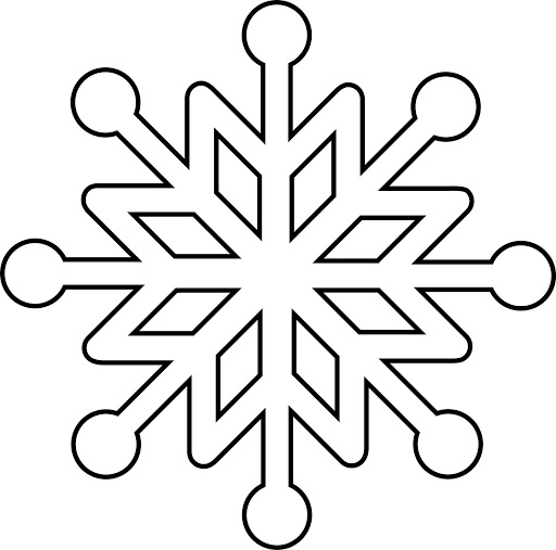 Snowflakes Drawing Realistic