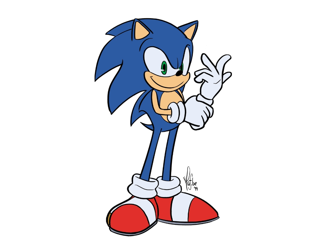 Sonic Drawing Picture
