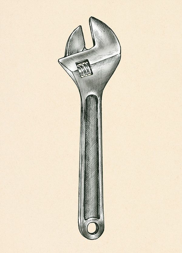 Spanner Drawing Image