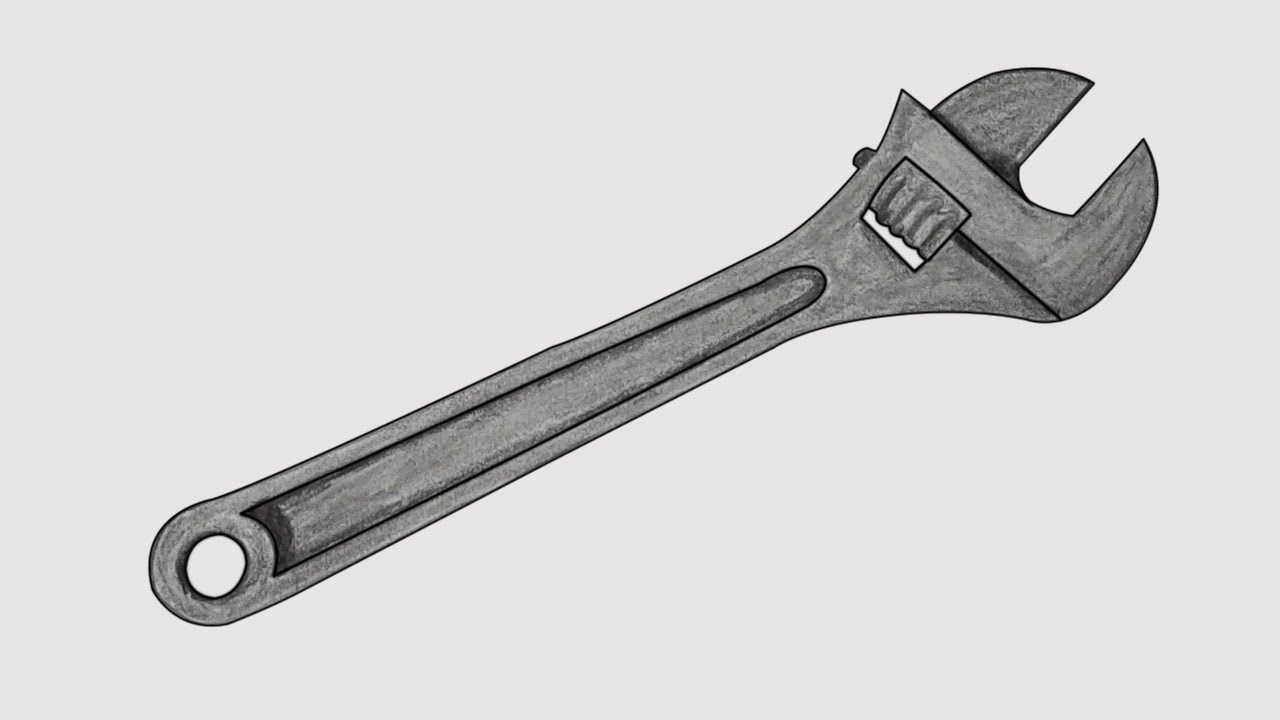 Spanner Drawing Realistic