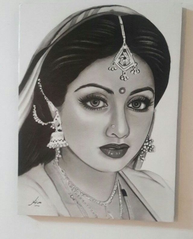 With love to #Sridevi, from Pakistan