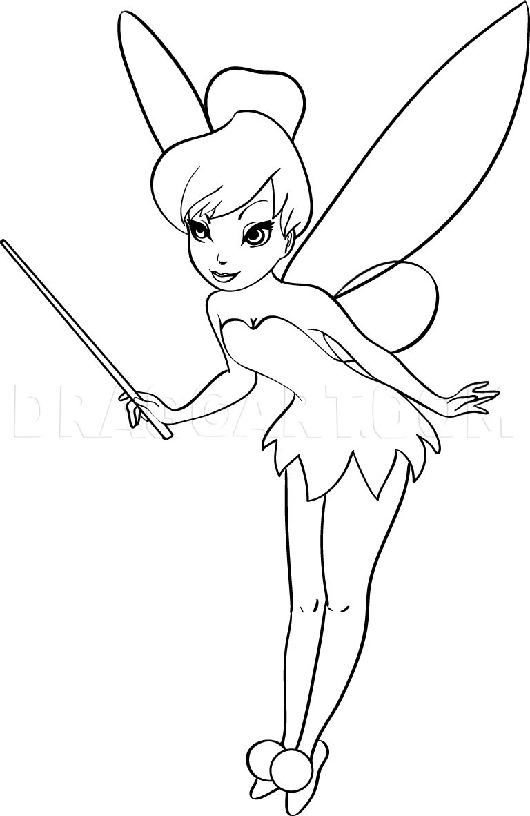 Tinkerbell Drawing Pic