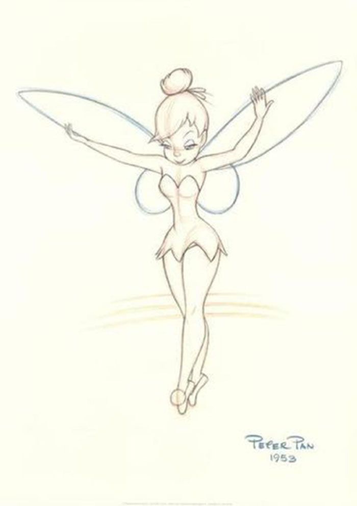 Tinkerbell Drawing Picture