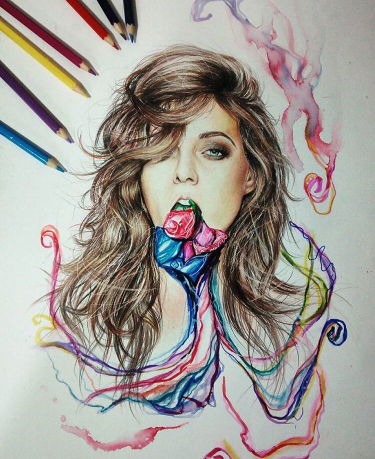 Tove Lo Drawing Beautiful Image