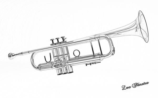 Trumpet Drawing Pics