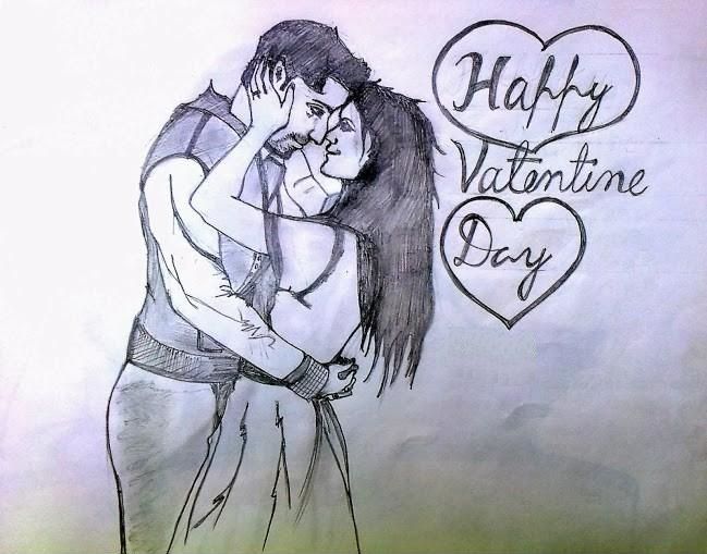 Valentines Day Drawing Pic