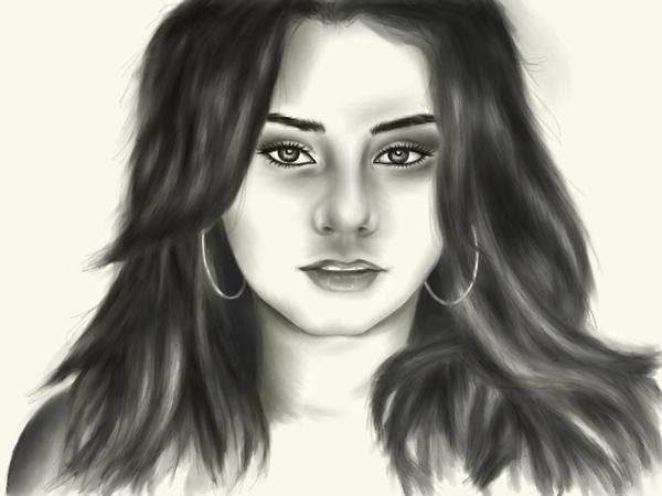 Vanessa Hudgens Drawing Art