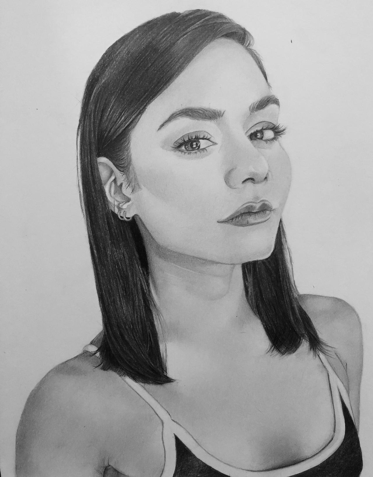 Vanessa Hudgens Drawing Realistic