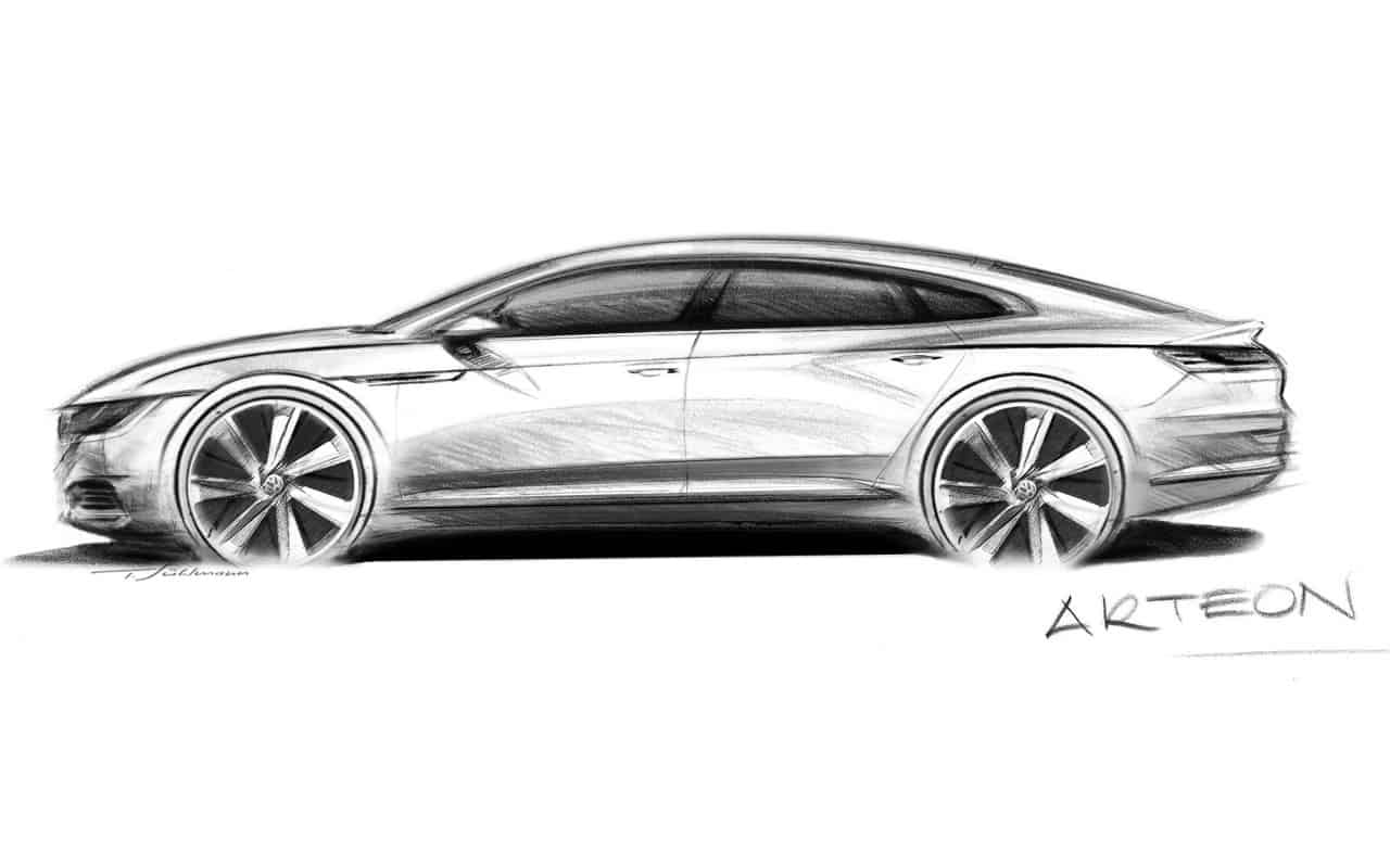 Volkswagen Art Drawing
