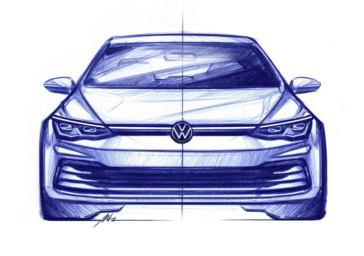 Volkswagen Drawing Best
